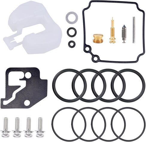 62Y-W0093-00-00 Carburetor Repair Kit for Mercury Mariner, for Yamaha Outboard Motor 40HP 50HP 4-Stroke Carb Rebuild Kit 809594A1 Carburetor Rebuild Repair Kit w/Joint in Saudi Arabia