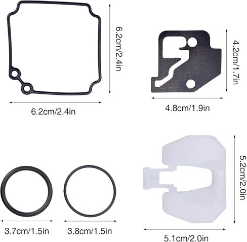 62Y-W0093-00-00 Carburetor Repair Kit for Mercury Mariner, for Yamaha Outboard Motor 40HP 50HP 4-Stroke Carb Rebuild Kit 809594A1 Carburetor Rebuild Repair Kit w/Joint in Saudi Arabia