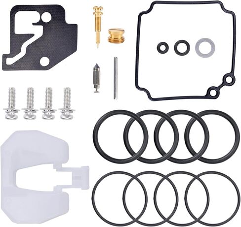 62Y-W0093-00-00 Carburetor Repair Kit for Mercury Mariner, for Yamaha Outboard Motor 40HP 50HP 4-Stroke Carb Rebuild Kit 809594A1 Carburetor Rebuild Repair Kit w/Joint in Saudi Arabia