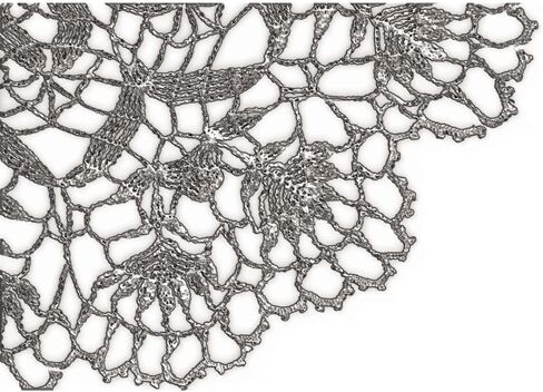 Tim Holtz Sizzix 3D Texture Fades Damask, Quilted and Doily, Bundle of 3 Embossing Folders (665733, 665734, 665735) in Kuwait