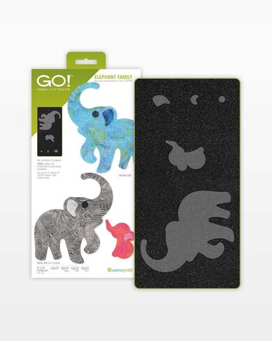 Accuquilt GO! Elephant Family Die in Kuwait