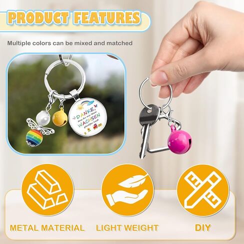 60 Pcs of Cat Bell for Collars, Small Jingle Bells for Dog Collars, Cat Bells for Collar Loud, Candy Colors Pet Bell with Clasp for Dog Collar Charms and Holiday Party Decoration in Saudi Arabia