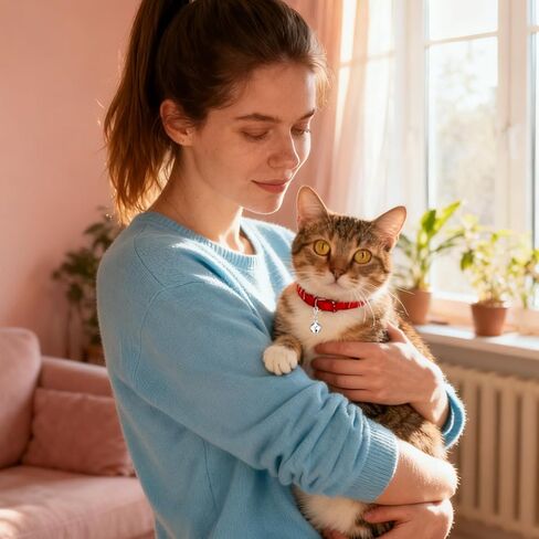 10 Pcs Cat Collar Bell Pet Bells for Cat Dog, Colourful Pet Small Bells with Clasps Pet Collar Accessories for Collars in Saudi Arabia