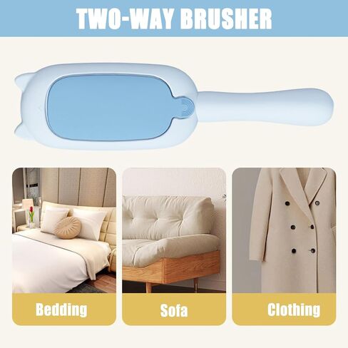 Static Cat Grooming Deshedder Tool, Shedding Brush | Ergonomic Gentle Animal Grooming Comb For Sofa Bedroom Living Room Bed Dorm Home in Saudi Arabia