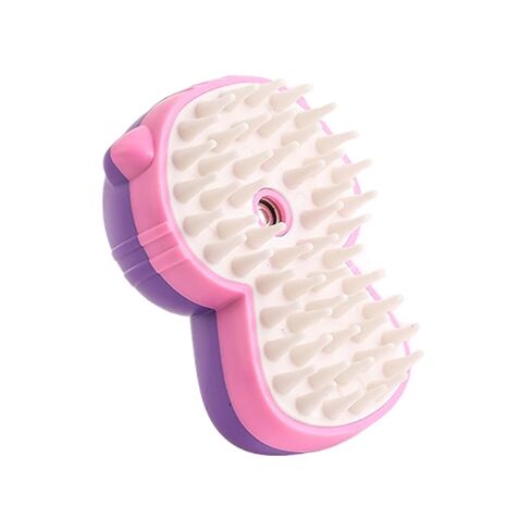Cat Steam Brush | Portable Pet Shedding Comb - Steamy Dog Cleaning Brush,for Small Medium Large Kitten Puppy Home Indoor Dormitory Apartments in Kuwait