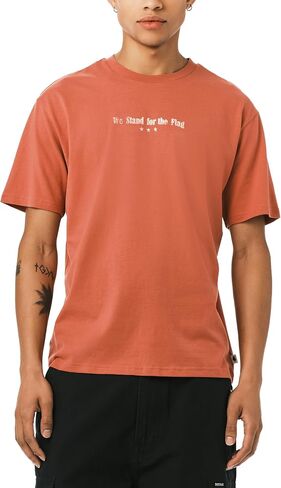 Buffalo David Bitton Men's Short Sleeve Americana Tee in Saudi Arabia