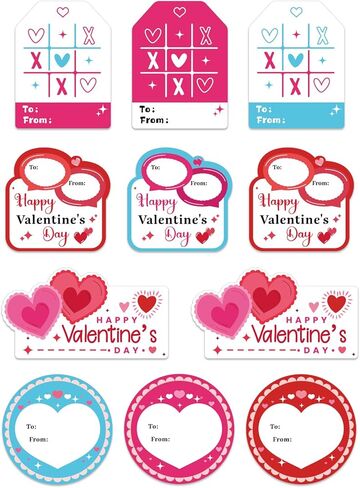 FLYAB to from Valentine Stickers Labels - 40PCS Happy Valentines Day Stickers Valentines Name Stickers for Adults Valentines Gift Tag Stickers for Gift Wrap Envelope in Saudi Arabia