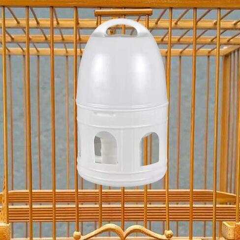 10Litre Large Capacity Bird Water Dispenser Automatic Drinker for Parakeets Doves Parrots Pigeons with Hanging Handle Water Drinker in Saudi Arabia