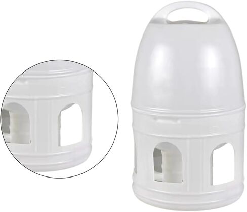 10Litre Large Capacity Bird Water Dispenser Automatic Drinker for Parakeets Doves Parrots Pigeons with Hanging Handle Water Drinker in Saudi Arabia