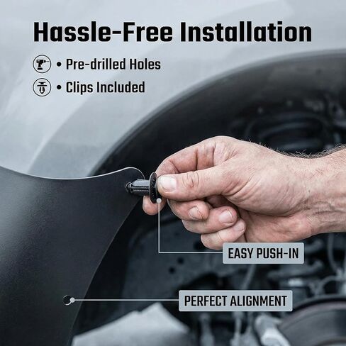 درع بطانات رفرف مع مشابك من سبلاش جارد متوافق مع فور رانر N210 N280 2003-2020 in Kuwait