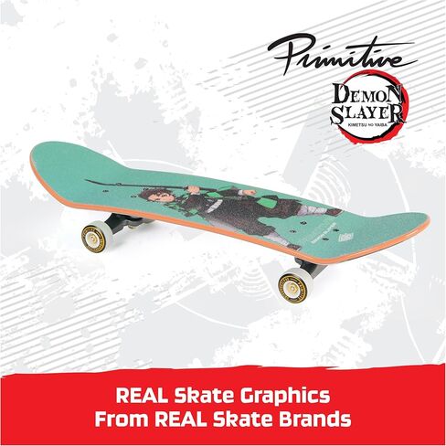 TECH Deck, Primitive Demon Slayer Handboard; Authentic Mini Skateboards, Kids Toys for Boys & Girls, Ages 6 and up (Hands Use Only) in Kuwait