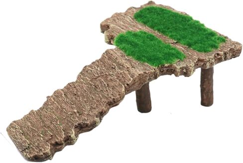 Reptile Ramp - 8x14x4.5cm Turtle Ramps | Turtle Basking | Reptile Ramp Turtles Tank Accessories | Non-Slip Dock Climbing Ladder Reptiles Resting Habitat for Tortoise Lizard Bearded Dragon Te in Saudi Arabia