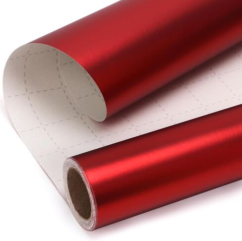 Ribbli Black Metallic Wrapping Paper Matte Black Solid Color Paper Perfect for Birthday Christmas Baby Shower Wedding Valentine's Day- 17Inch x 394Inch(33Feet) in Saudi Arabia