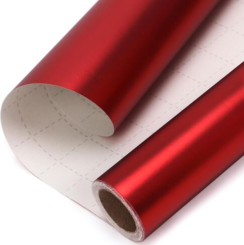 Ribbli Black Metallic Wrapping Paper Matte Black Solid Color Paper Perfect for Birthday Christmas Baby Shower Wedding Valentine's Day- 17Inch x 394Inch(33Feet) in Saudi Arabia