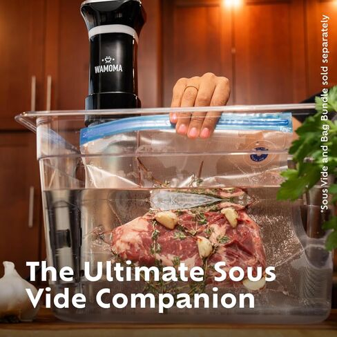 حاوية مياه Sous Vide + غطاء - حاوية كبيرة الحجم سعة 12 لترًا Sous Vide خالية بنسبة 100% من مادة BPA للطهي in Kuwait