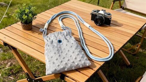 Sugar Glider Bonding Pouch Portable Drawstring Pouch Soft Sleeping Bag with Blue Braided Ribbon Small Animal Carrier- Hedgehog Hamster Ferret (Blue) in Saudi Arabia