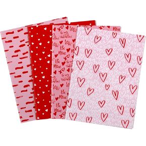 الحوت 60 ورقة عيد الحب المناديل الورقية الحب القلب هدية ورق التغليف 13.8 × 19.7 بوصة متنوعة الأحمر الوردي الحلو نمط التعبئة ورقة ل DIY الحرفية أكياس الهدايا حفل زفاف عيد ميلاد الديكور in Kuwait
