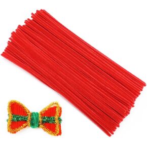 Bundooraking White Pipe Cleaners for Crafts – 12in Chenille Stems, Art and Craft Supplies for DIY Projects, Decorations, and Creative Crafting in Kuwait