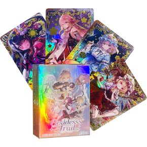 Goddess Story Collectible Card Blind Box - 55pcs per Set Including 5pcs Gilded Holofoil Cards in Saudi Arabia
