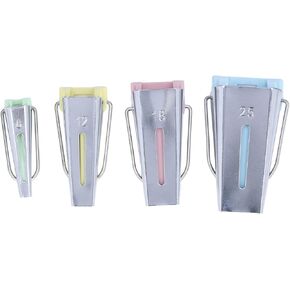 Bias Tape Maker Set 4Pcs DIY Sewing Tools for Quilting Patching Work Plastic Stainless Steel Household Supplies in Saudi Arabia