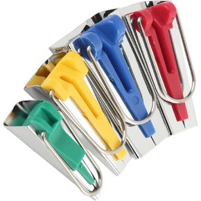 Jeanoko Bias Tape Maker Set Stainless Steel 4Pcs Manual Sewing Accessories for DIY Handmade Cloth Patchwork Hemming Piping Tools in Kuwait