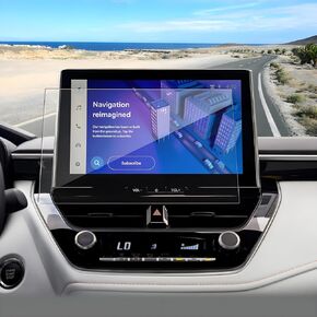 واقي شاشة Coleya 2023 Corolla Cross لسيارة Toyota Corolla Cross (L/LE/XLE/Hybrid S/Hybrid SE/Hybrid XSE) شاشة لمس 8 بوصة، زجاج مقسى Corolla Cross Hybrid 2023 Corolla Cross Accessories 8In in Kuwait