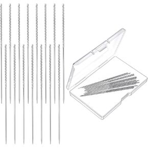 15 قطعة كبيرة من أدوات إصلاح العيوب، أداة سناج ناب إت مقاس 0.04 × 3 بوصة مع صندوق تخزين، أدوات إصلاح عقبات السترة، إبرة للعناية بالملابس المحبوكة، قماش محبوك، ملابس، منسوجة in Kuwait