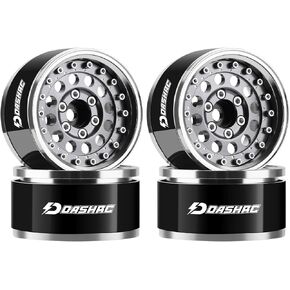 1.9″ Beadlock Wheels, Aluminum Alloy Adjustable Negative Offset Rims for 1/10 RC Crawlers SCX10 TRX4 TRX6 VS4-10 GEN7 GEN8 RC4WD D90 Upgrade Parts, 4PCS in Kuwait