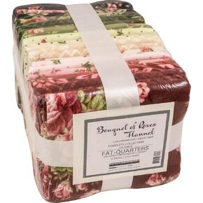 Flowerhouse Bouquet of Roses Flannel 20 Fat Quarters Robert Kaufman Fabrics FQ-2229-20 in Saudi Arabia