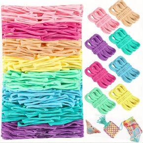 Anpyxun 1000 PCS Loom Refill Loops, 8-Color Weaving Loops for 6" 7" Potholder Loom, DIY Craft Supplies Kit for Adults and Beginners in Saudi Arabia