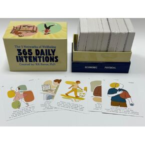 The 7 Networks of Wellbeing 365 Daily Intention Cards in Saudi Arabia