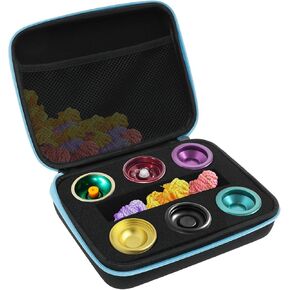 حقيبة تخزين يويو، حقيبة يويو احترافية تتسع لـ 12 شخصًا، حقيبة حمل يويو محمولة لحماية ملحقات يويو، مقصورات تخزين كرة يويو وحقيبة شبكية داخلية، حقيبة حماية لمعدات ألعاب يويو الخارجية in Kuwait