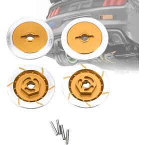 Sonew Premium 4pcs Aluminum Alloy Wheel Brake Discs for HSP 94123/R31 /10 RC Car - High Performance Accessory (Purple) in Kuwait