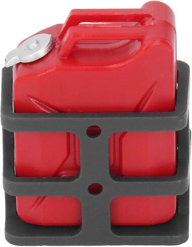 Alomejor Decorative RC Car Fuel with High Simulation, Ideal for Modeling Cars for Climbing on 1/10 1/8 Scale, Mini Plastic for a Appearance (Red) in Saudi Arabia