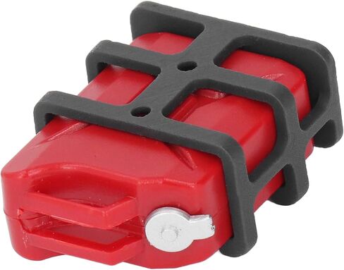 Alomejor Decorative RC Car Fuel with High Simulation, Ideal for Modeling Cars for Climbing on 1/10 1/8 Scale, Mini Plastic for a Appearance (Red) in Saudi Arabia