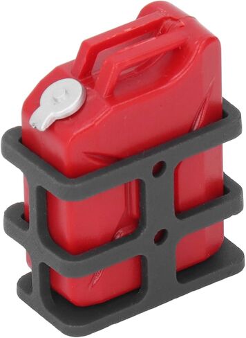 Alomejor Decorative RC Car Fuel with High Simulation, Ideal for Modeling Cars for Climbing on 1/10 1/8 Scale, Mini Plastic for a Appearance (Red) in Saudi Arabia