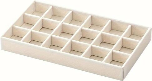 4pcs Display Board for Rings Multi Grid Velvet Jewelry Storage Rack, Earrings, Bracelets, Necklaces, Brooches, Watches in Saudi Arabia
