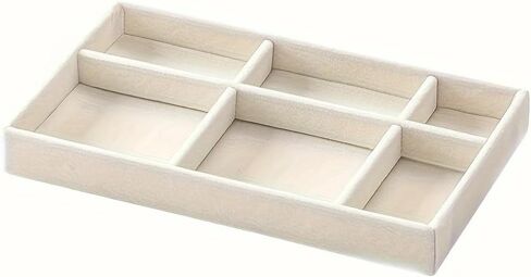 4pcs Display Board for Rings Multi Grid Velvet Jewelry Storage Rack, Earrings, Bracelets, Necklaces, Brooches, Watches in Saudi Arabia