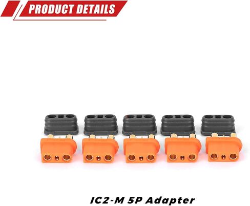 RCAWD 5 Set Spectrum Connector Female IC2 استبدال البطارية للبطارية الذكية SPMXCA324 in Saudi Arabia