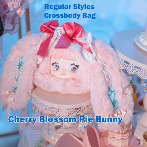 Nommi Collecting Cutie Bags Series Plush Blind Box, Crossbody Bags (1 of 7 Possible Styles), 6 Regular Figures and 1 Hidden Figure, (Pack of 1), for 15 Years and Up in Saudi Arabia