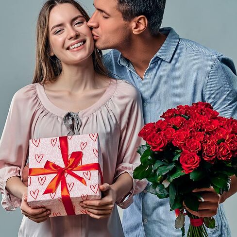 الحوت 60 ورقة عيد الحب المناديل الورقية الحب القلب هدية ورق التغليف 13.8 × 19.7 بوصة متنوعة الأحمر الوردي الحلو نمط التعبئة ورقة ل DIY الحرفية أكياس الهدايا حفل زفاف عيد ميلاد الديكور in Kuwait