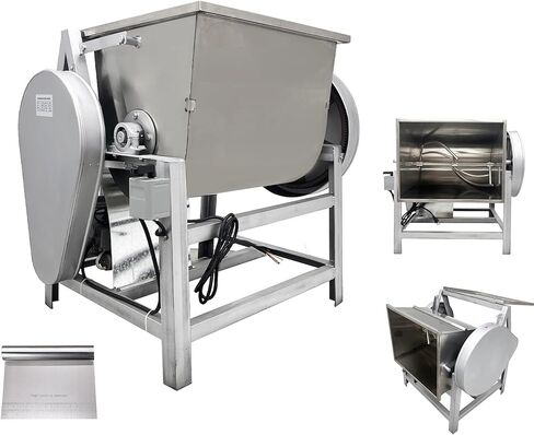 INTSUPERMAI Commercial 15KG Dough Mixer Machine Electric Flour Mixer with 90 Degree Tilt Bowl for Dough Mixing Kneading Capacity 30QT 1500W in Kuwait