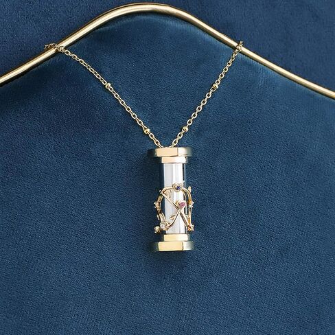 Srliya Kaleidoskop Gifts 5 * 5 * 5 Mini Kaleidoscope Necklace Kaleidoscope Gold Brass Adult Pendant for Children Gift in Saudi Arabia