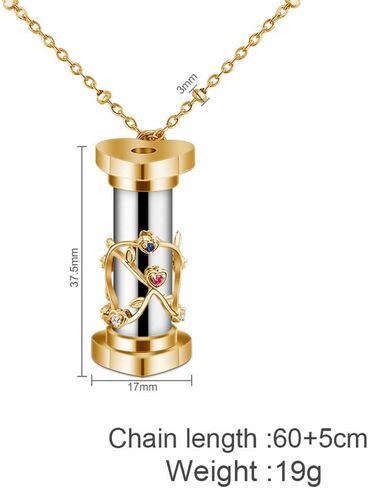 Srliya Kaleidoskop Gifts 5 * 5 * 5 Mini Kaleidoscope Necklace Kaleidoscope Gold Brass Adult Pendant for Children Gift in Saudi Arabia