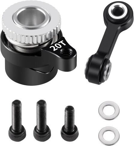 موفر مؤازر من الألومنيوم LSG 20T لـ Arrma 1/18 جرانيت جروم 1/16 موهافي 1/14 تايفون لوسي 1/12 ناسكار in Kuwait
