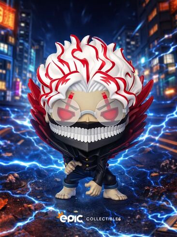 Pop Anime: Dan Da Dan - شخصية الفينيل المتحولة Okarun متضمنة مع واقي صندوق متوافق مع Funko in Kuwait