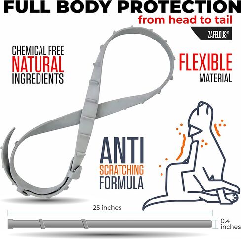 الوقاية من البراغيث والقراد للكلاب - طوق البراغيث - عدد 2 - قابل للتعديل in Kuwait