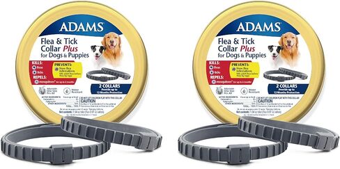 Adams Flea & Tick Collar Plus For Dogs & Puppies in Saudi Arabia
