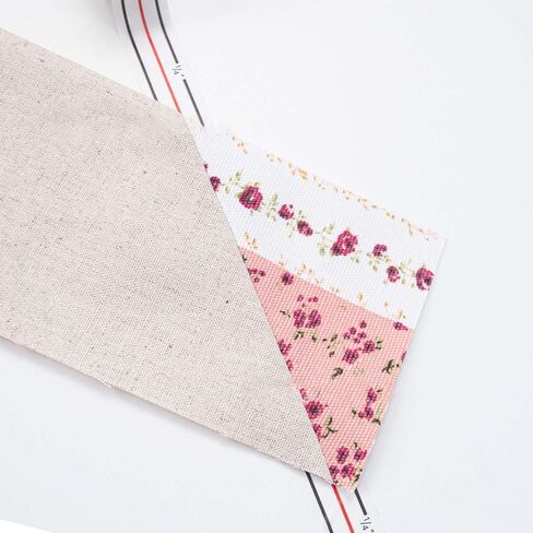 1/4 Inch Seam Guide Tape for Sewing Machines - Diagonal Stitching Tape with Visual Guide Lines for Straight Seams and Quilting - 10 Yard Roll for Sewists and Crafters in Kuwait