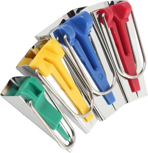 Bias Tape Maker Set 4Pcs Stainless Steel Manual Sewing Accessories for DIY Hand Made Cloth Patch Work Hemming Piping Tools Home Decor Crafting in Saudi Arabia